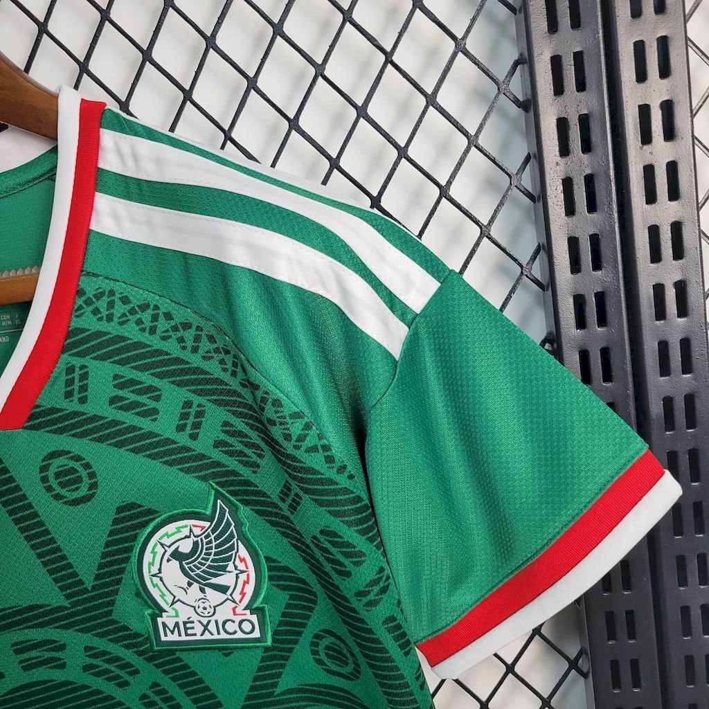 Mexico Soccer Jersey Women's Home Custom Shirt World Cup 2026