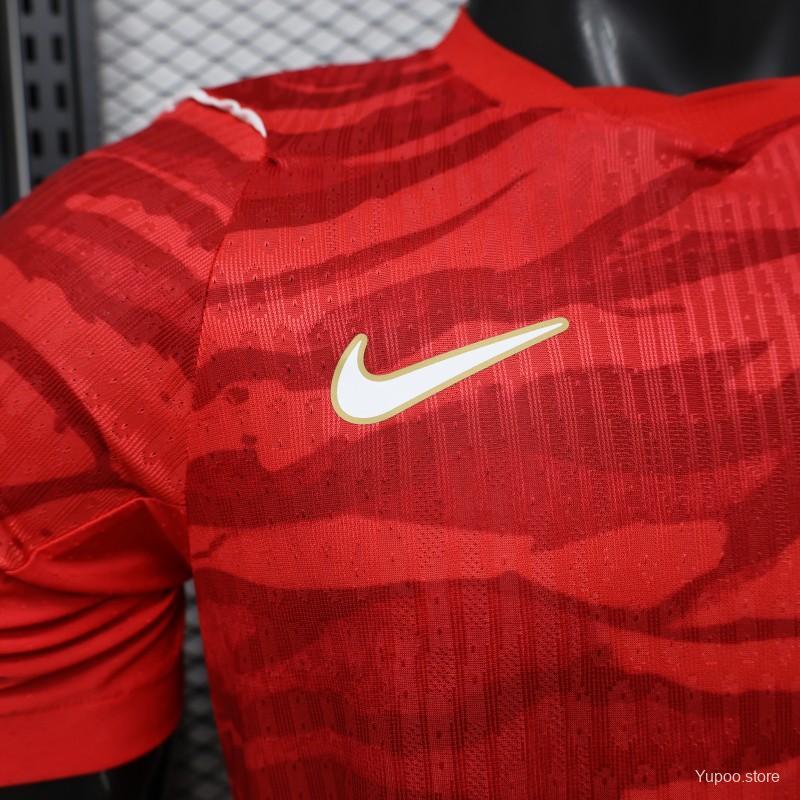 Player Version 2026 South Korea Red Home Jersey