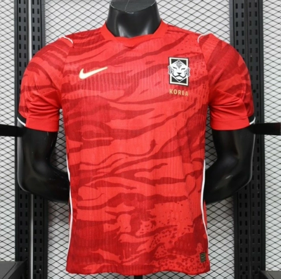 Player Version 2026 South Korea Red Home Jersey