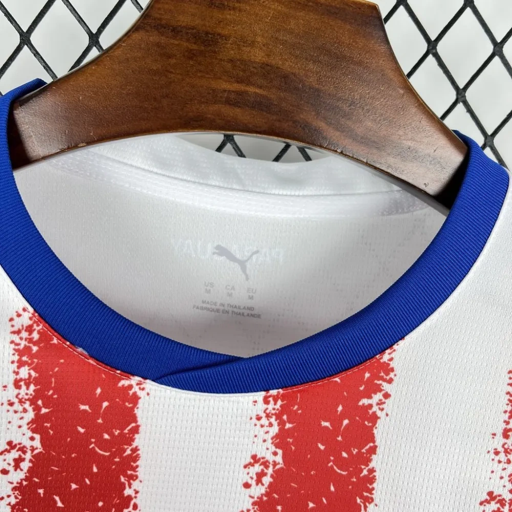 Paraguay World Cup 2026 Home Short Sleeve Kit & Jersey Fan Version
