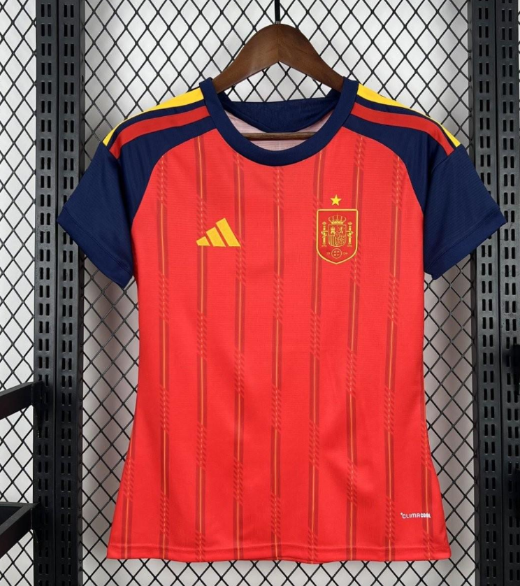 26/27 Spain Home Women's Fan Edition Jersey