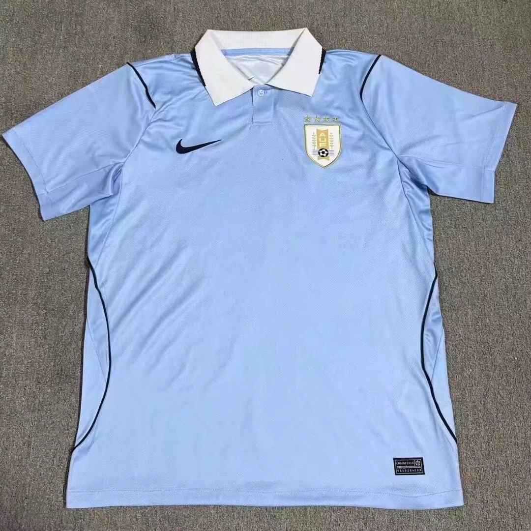 Uruguay Football Jersey Home Custom Shirt World Cup 2026