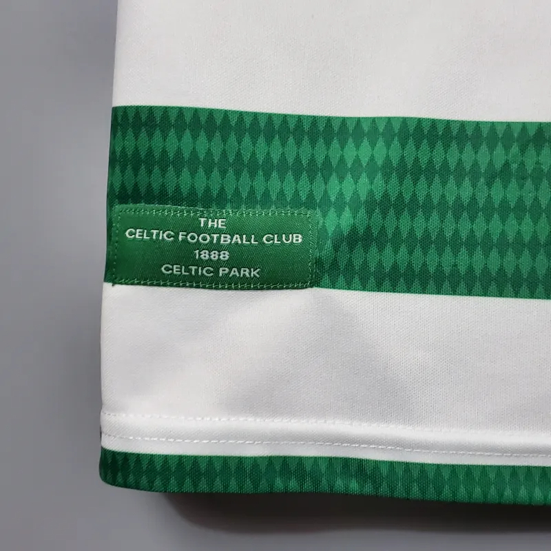Celtic Retro Soccer Jersey Home Custom Shirt 1998/99