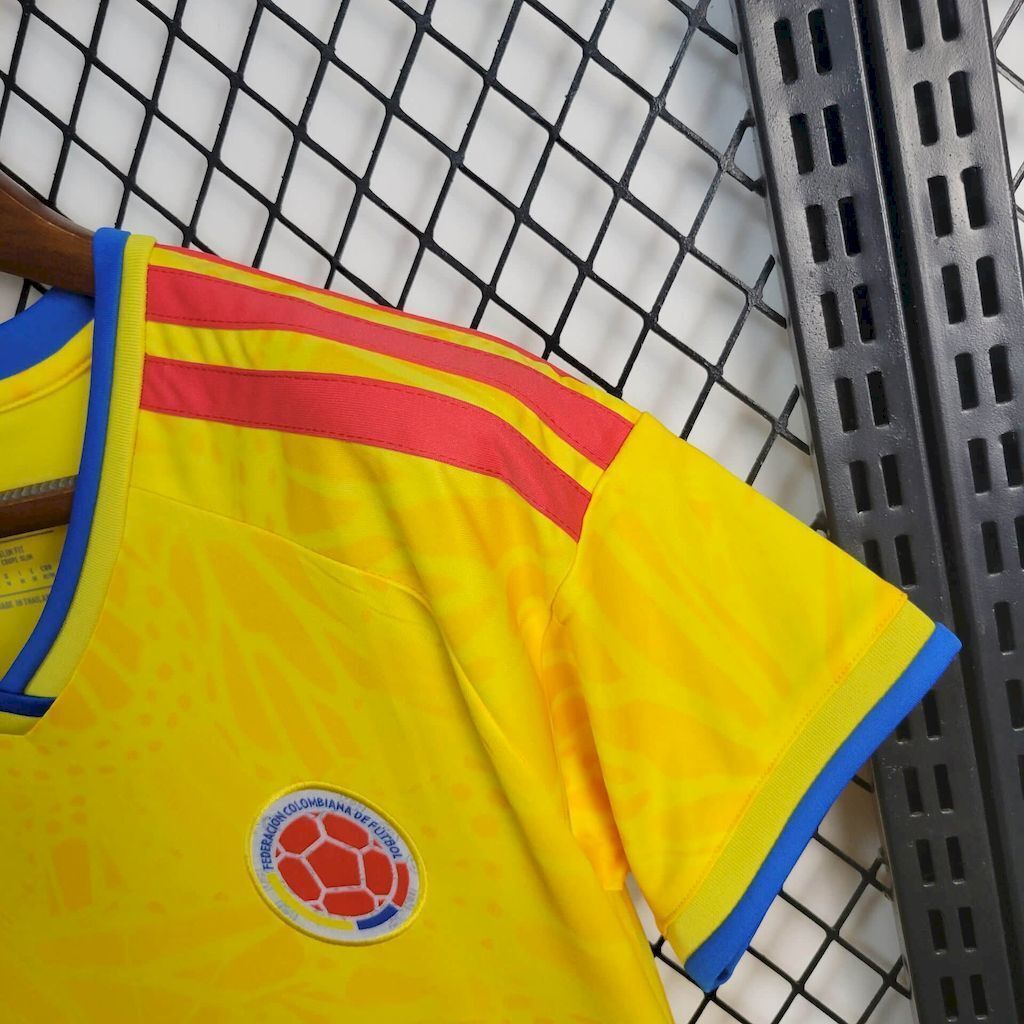 Colombia Soccer Jersey Women's Home Custom Shirt World Cup 2026