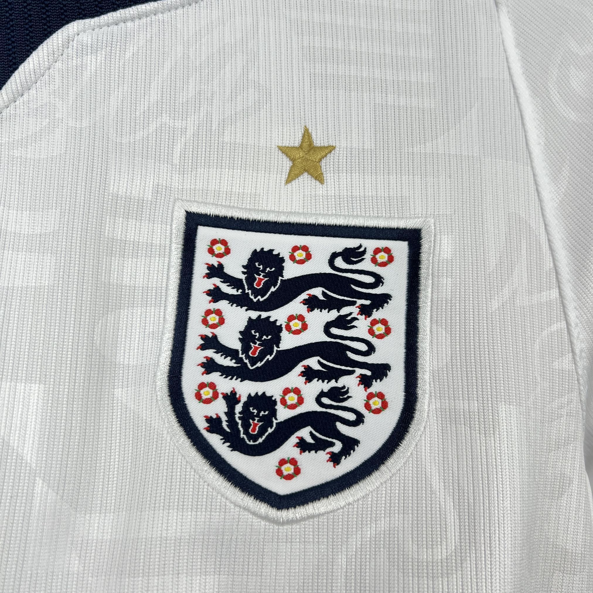 2026 World Cup England Mens Home Kit White Football T-Shirt