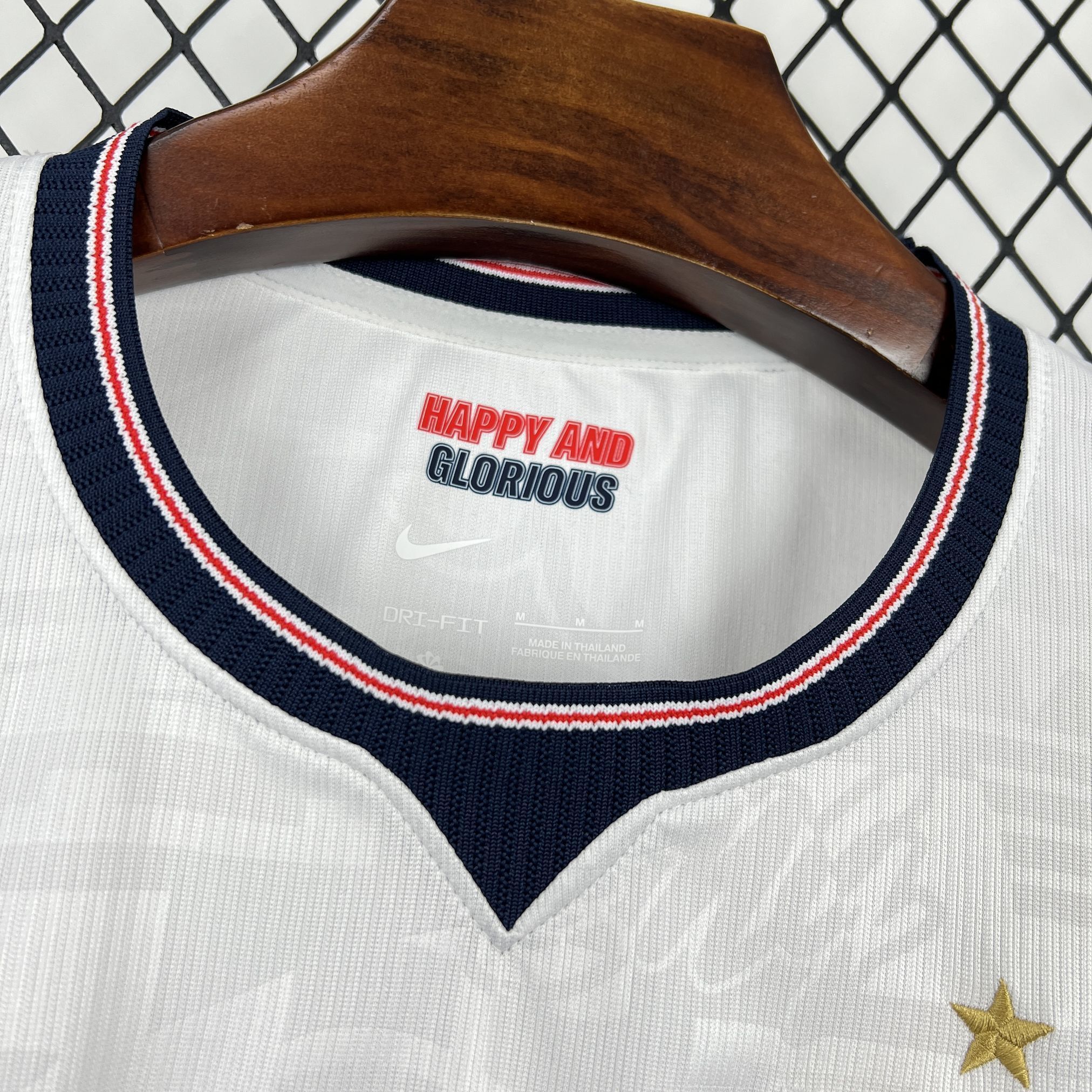 2026 World Cup England Mens Home Kit White Football T-Shirt