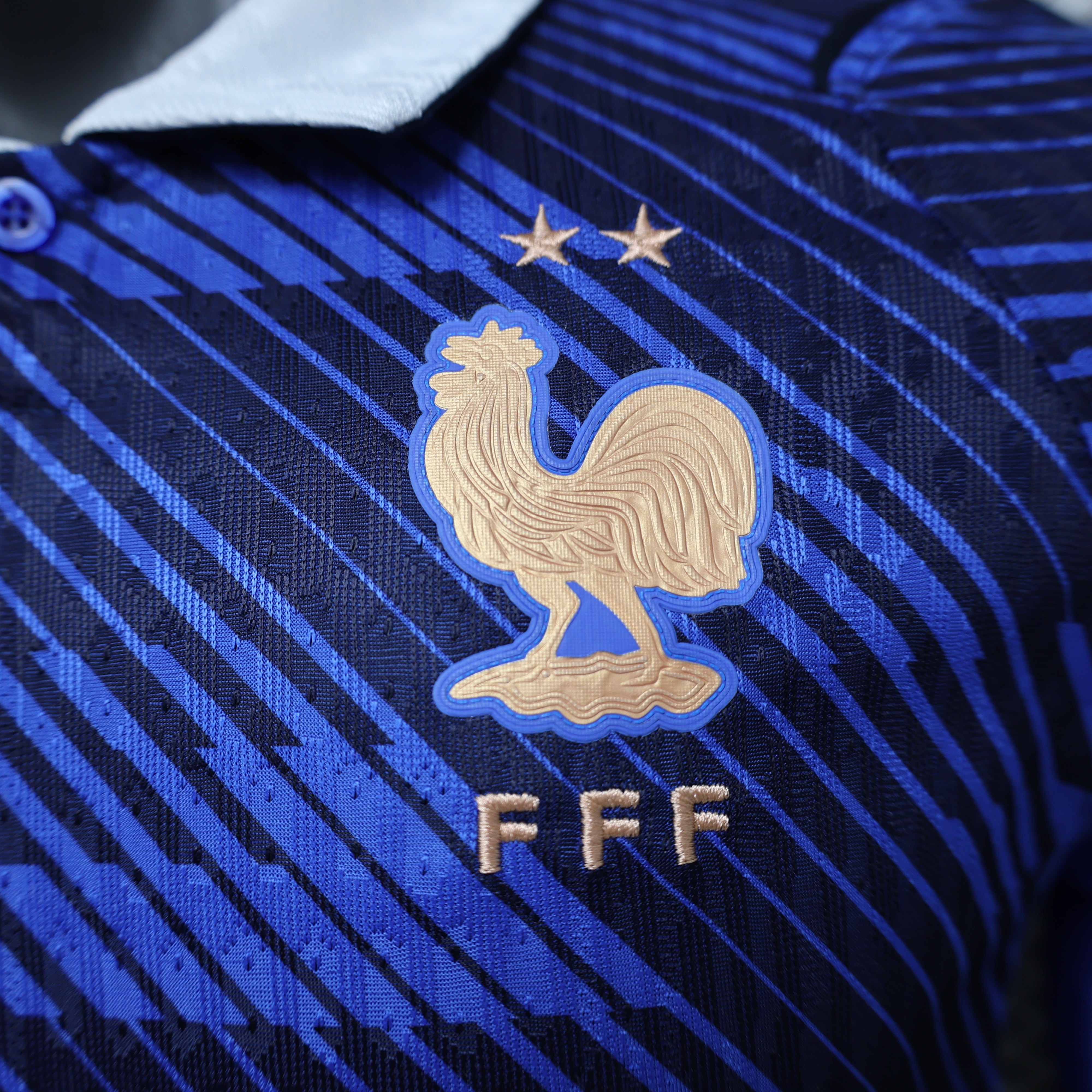 2026 France World Cup Home Player Version Football Long Sleeve Shirt