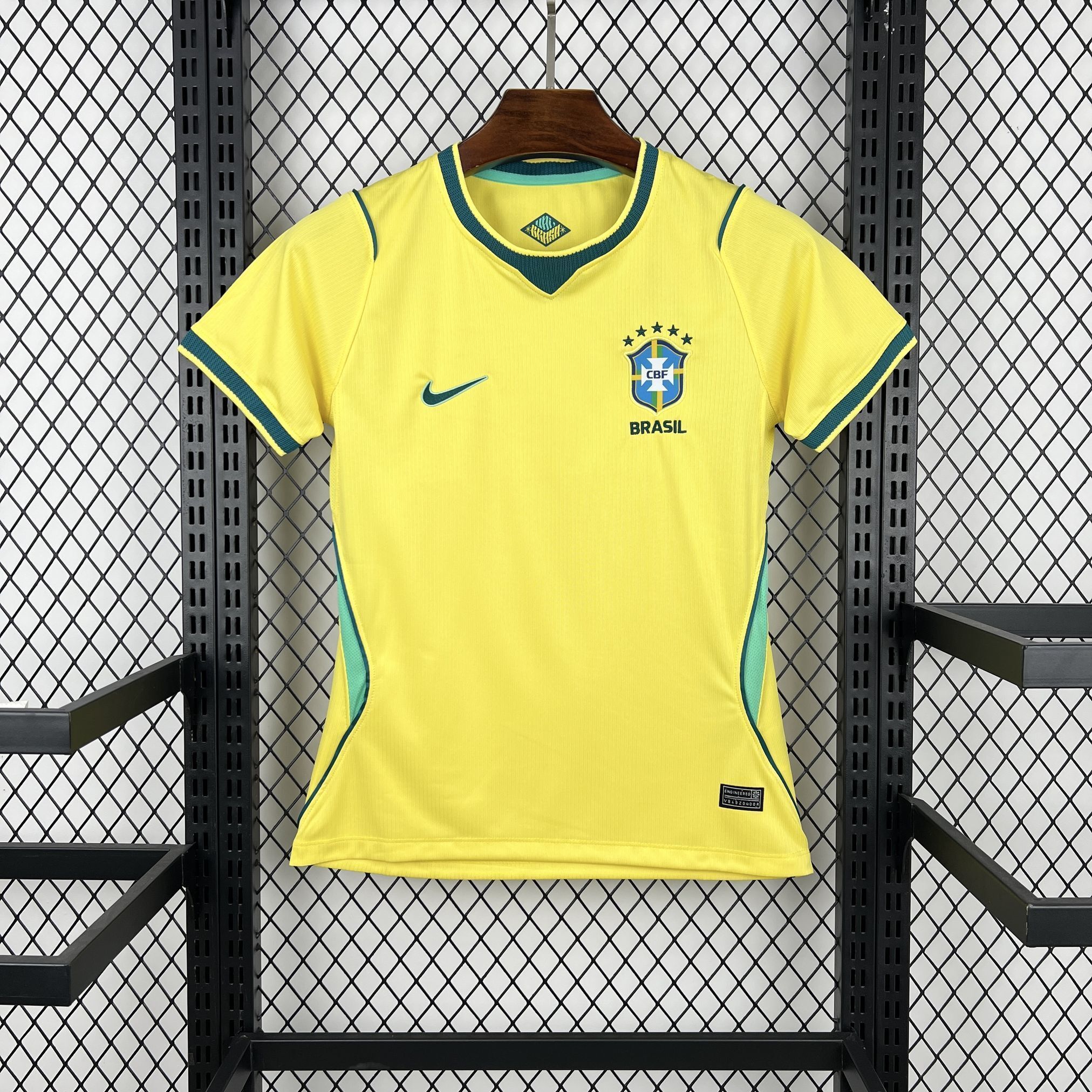 26/27 Brazil Home Women's Fan Edition Jersey