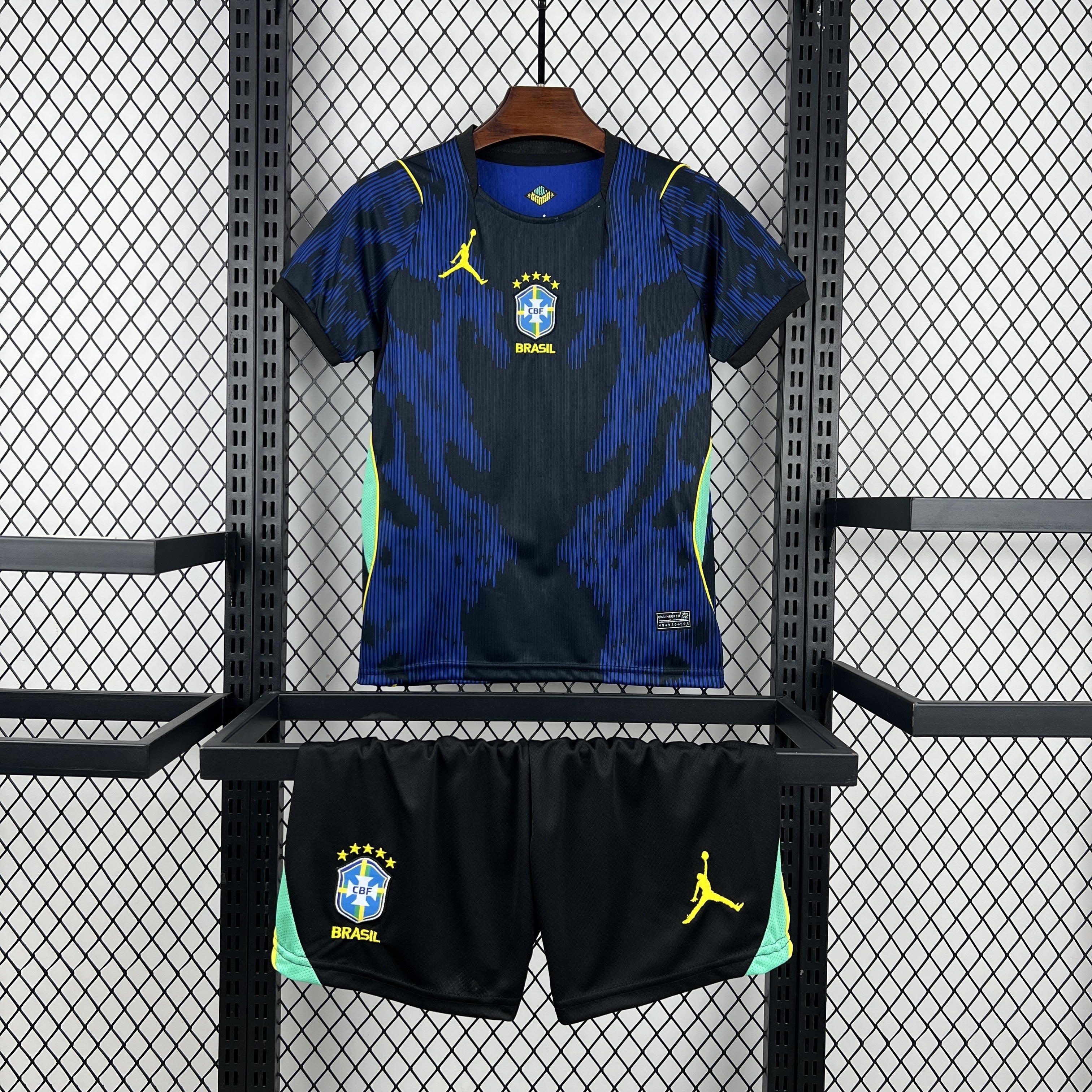 26/27 Brazil Away Children's Set Fan Edition Jersey