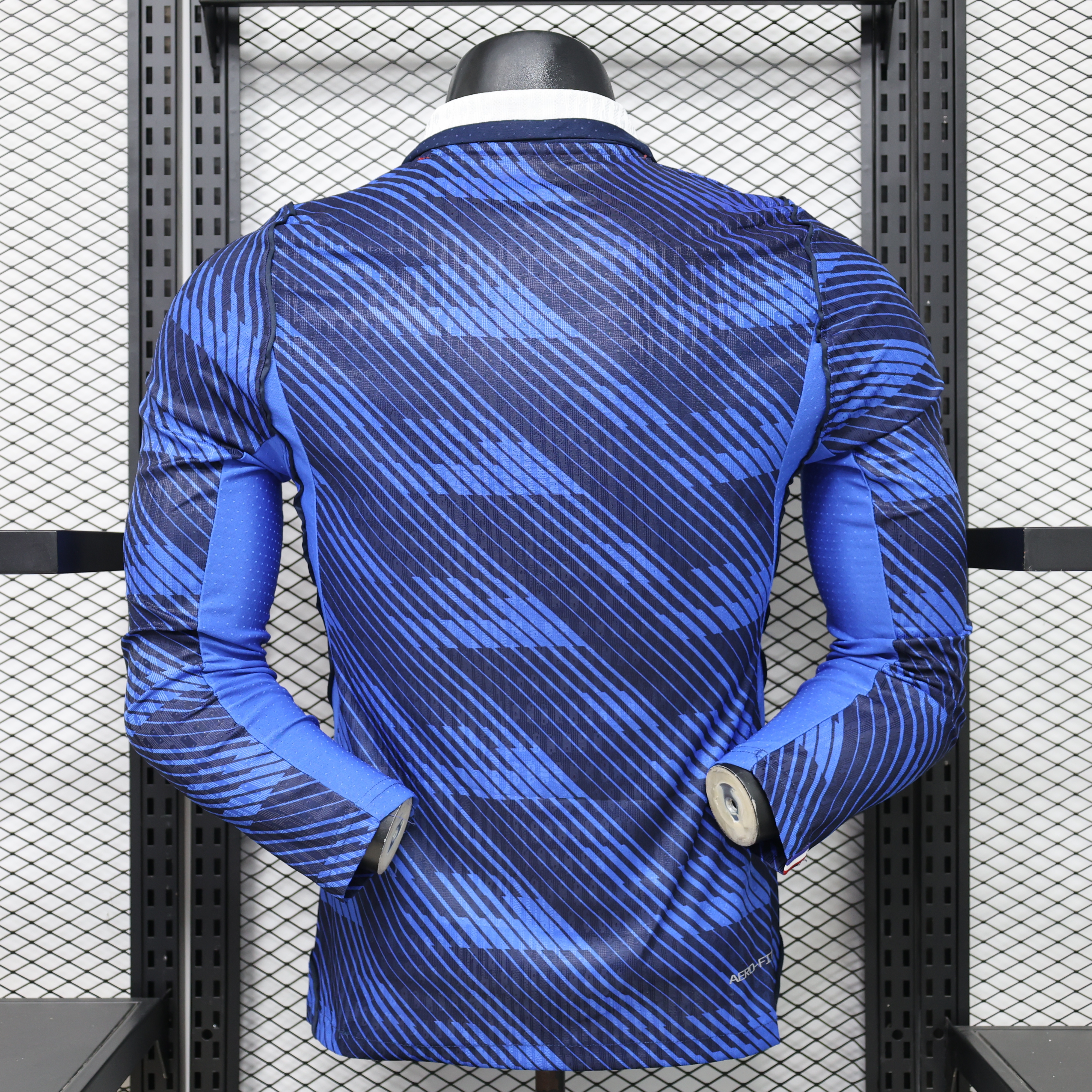 2026 France World Cup Home Player Version Football Long Sleeve Shirt