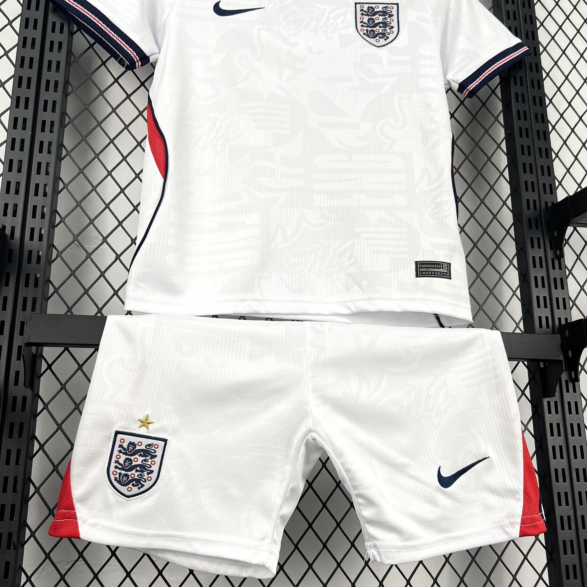 26/27 England Home Set for Kids - Fan Edition Jersey