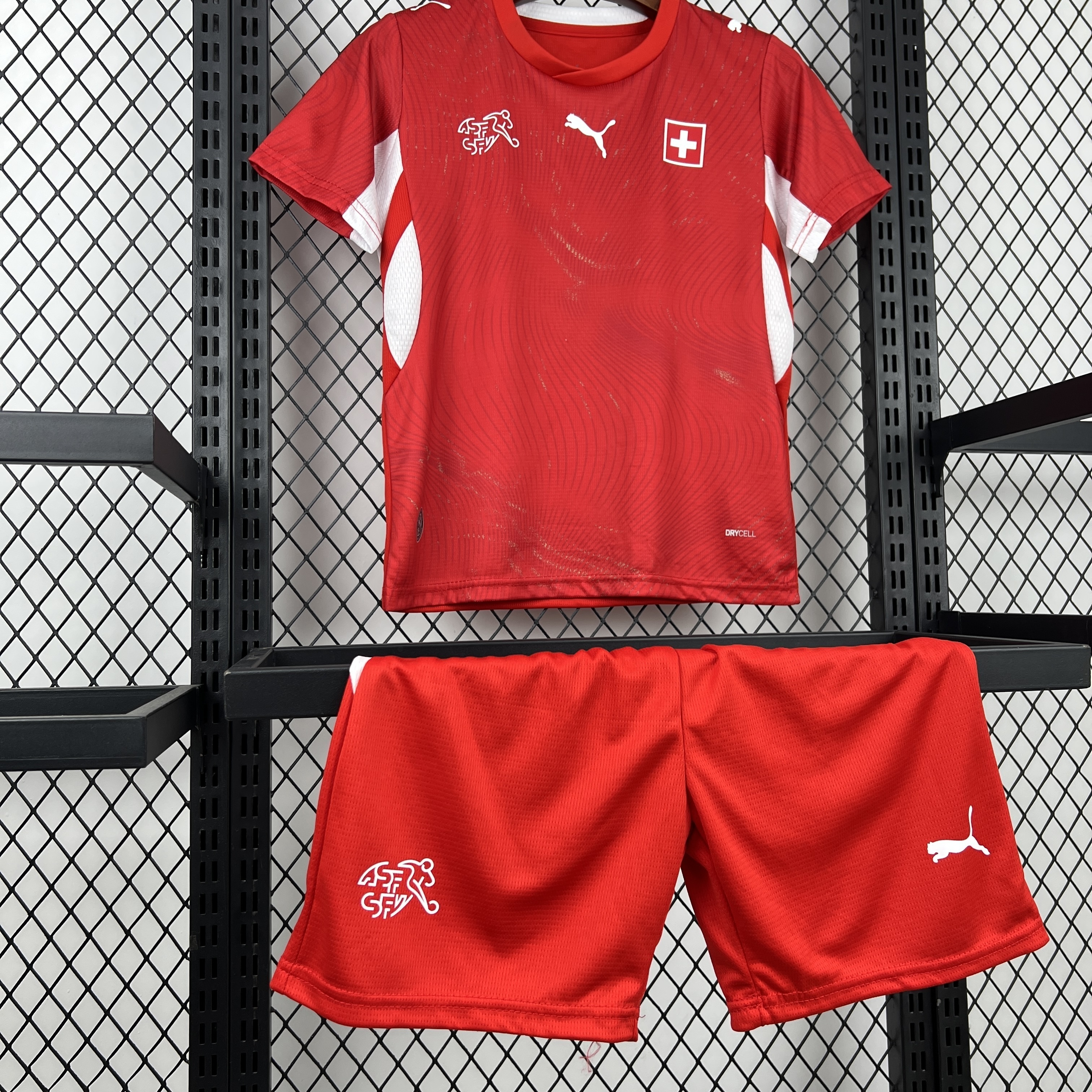 2026 World Cup Switzerland Home Kids Kit