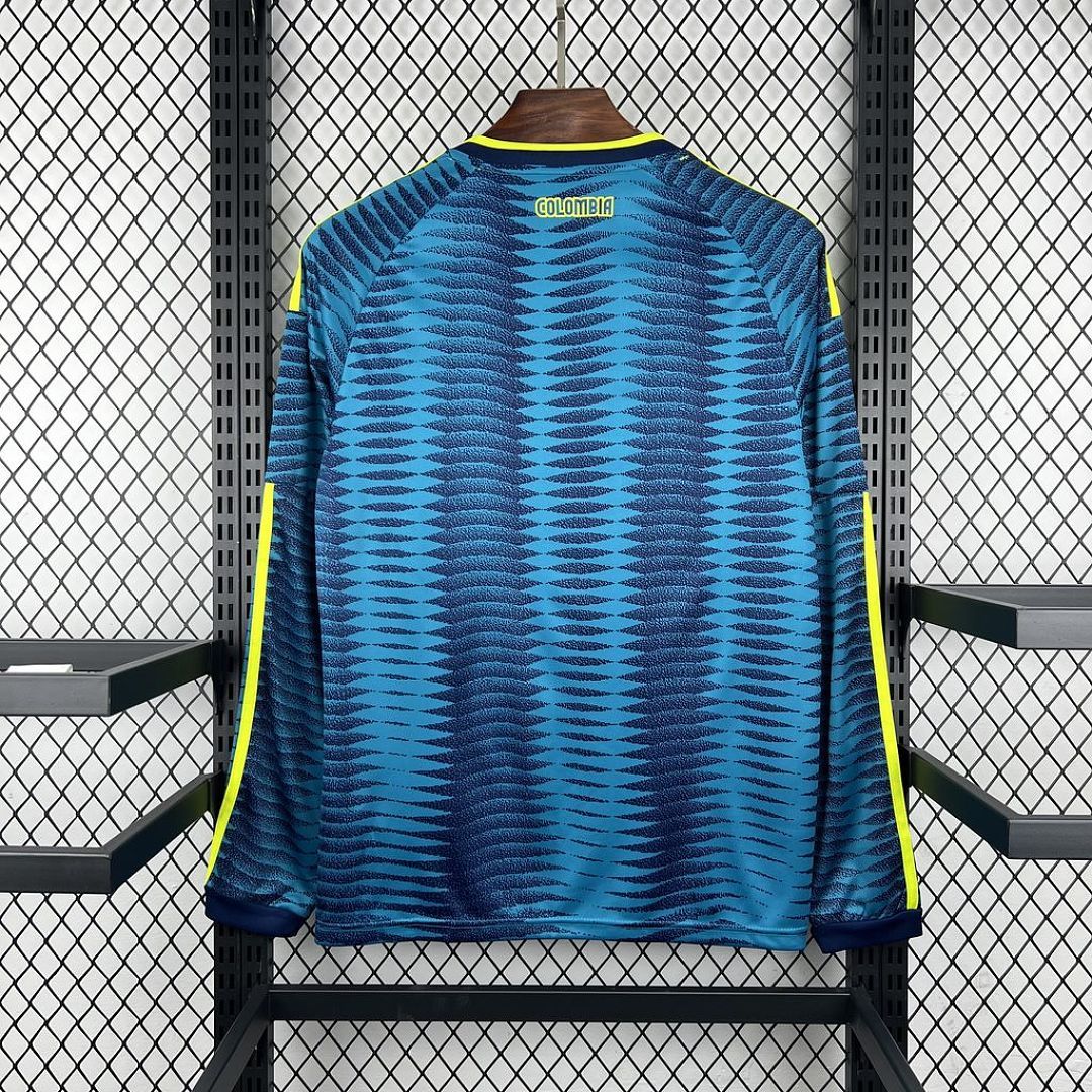 2026 World Cup Colombia Away Kit Long Sleeve T-Shirt