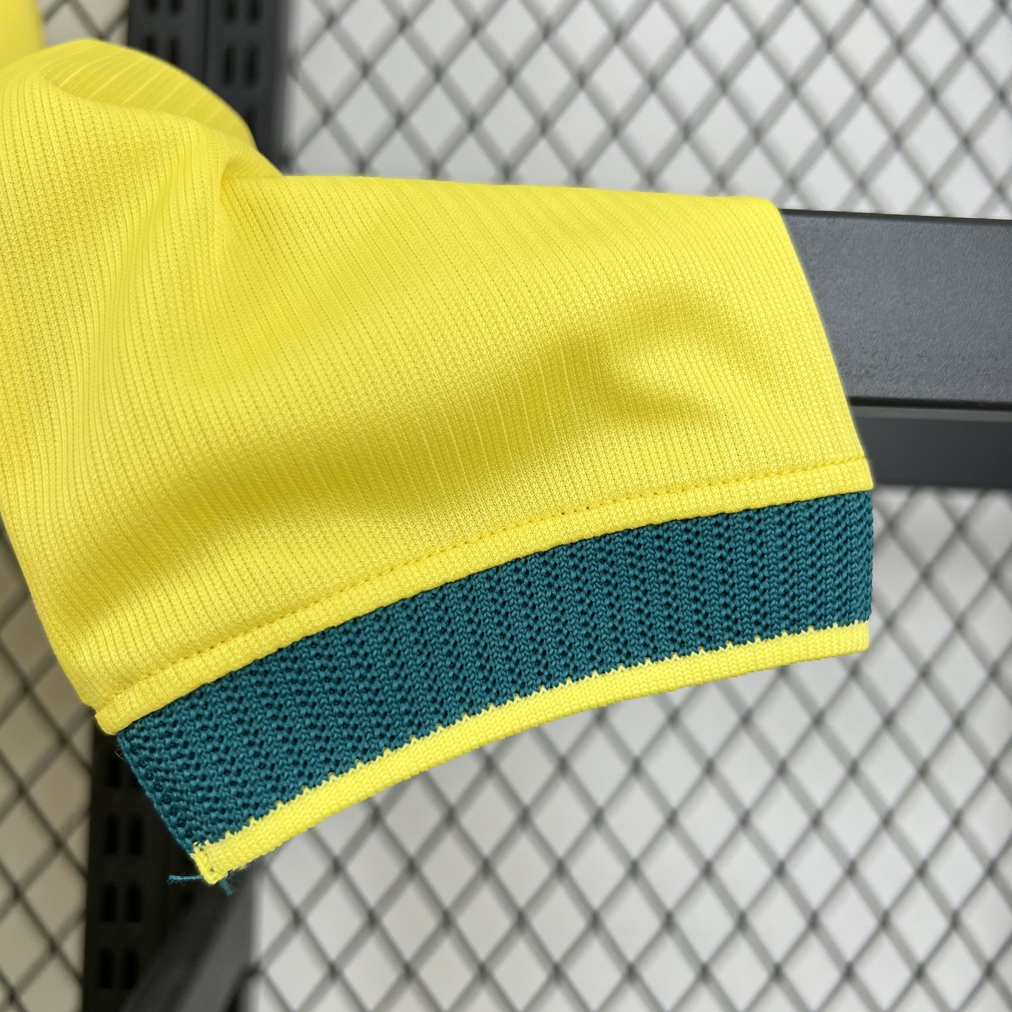 World Cup 2026 Brazil Mens Home Kit Football Long Sleeve Shirt
