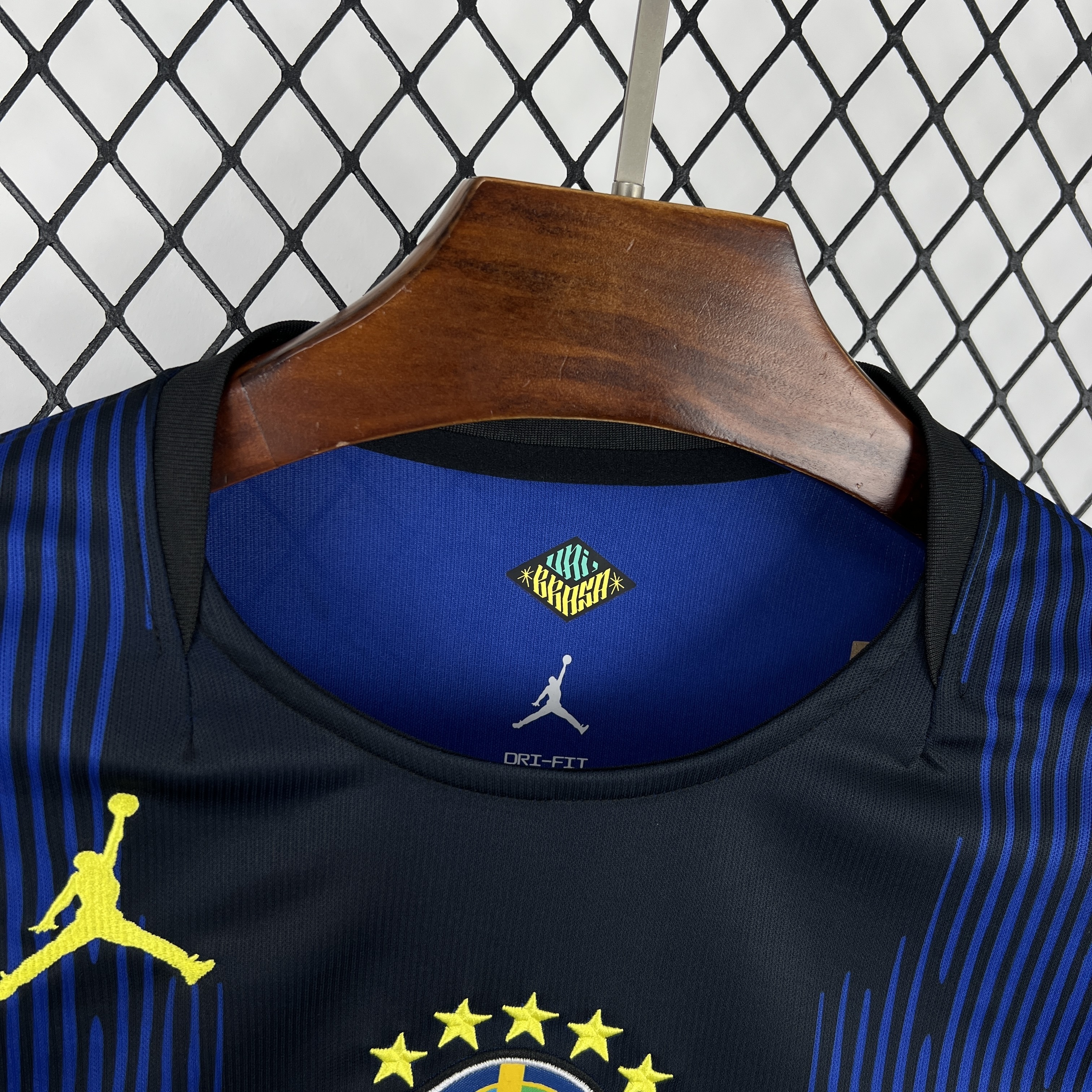 World Cup 2026 Brazil Mens Away Kit Football Long Sleeve Shirt