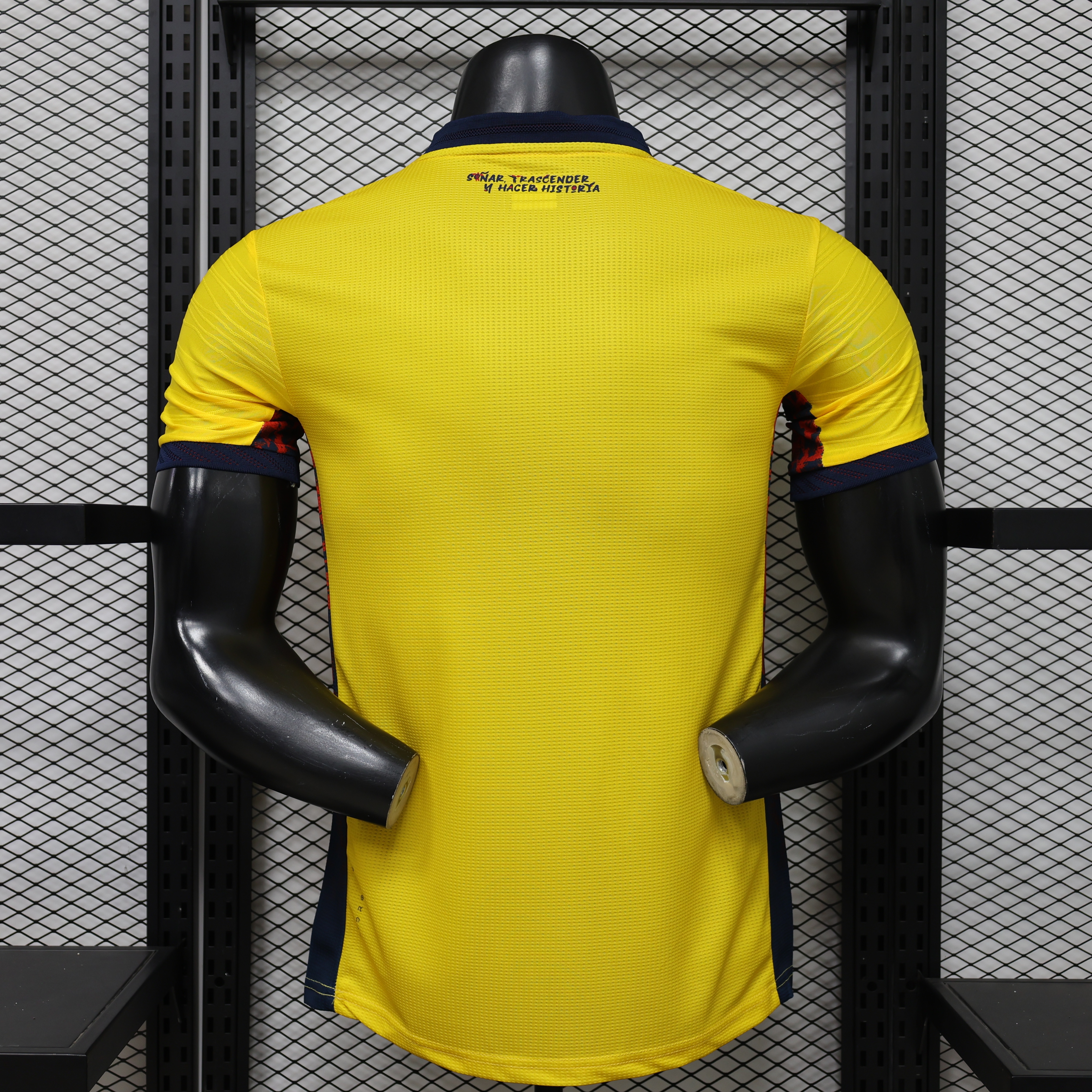 2026 World Cup Ecuador Home Mens Yellow Kit Soccer Player Version T-Shirt