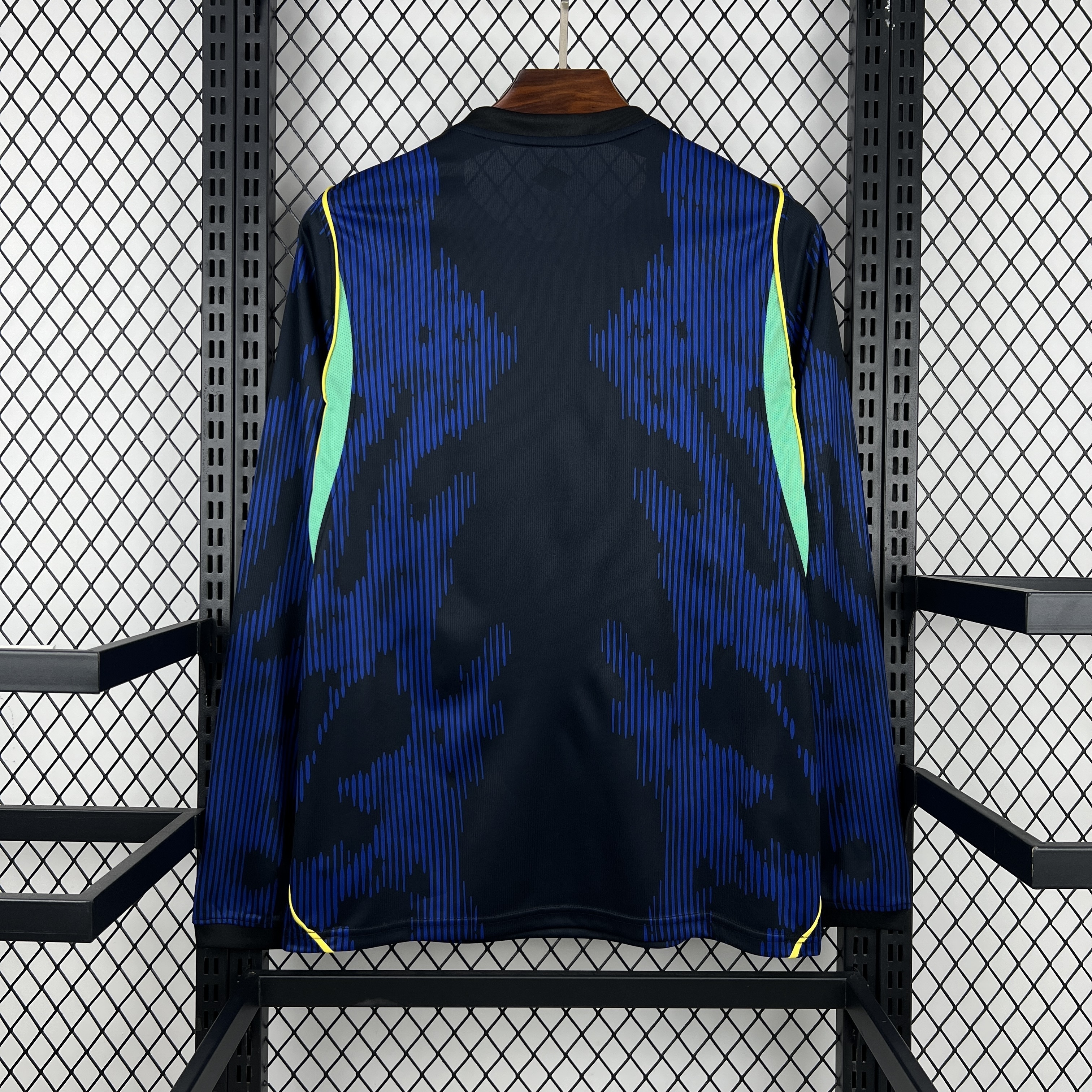 World Cup 2026 Brazil Mens Away Kit Football Long Sleeve Shirt