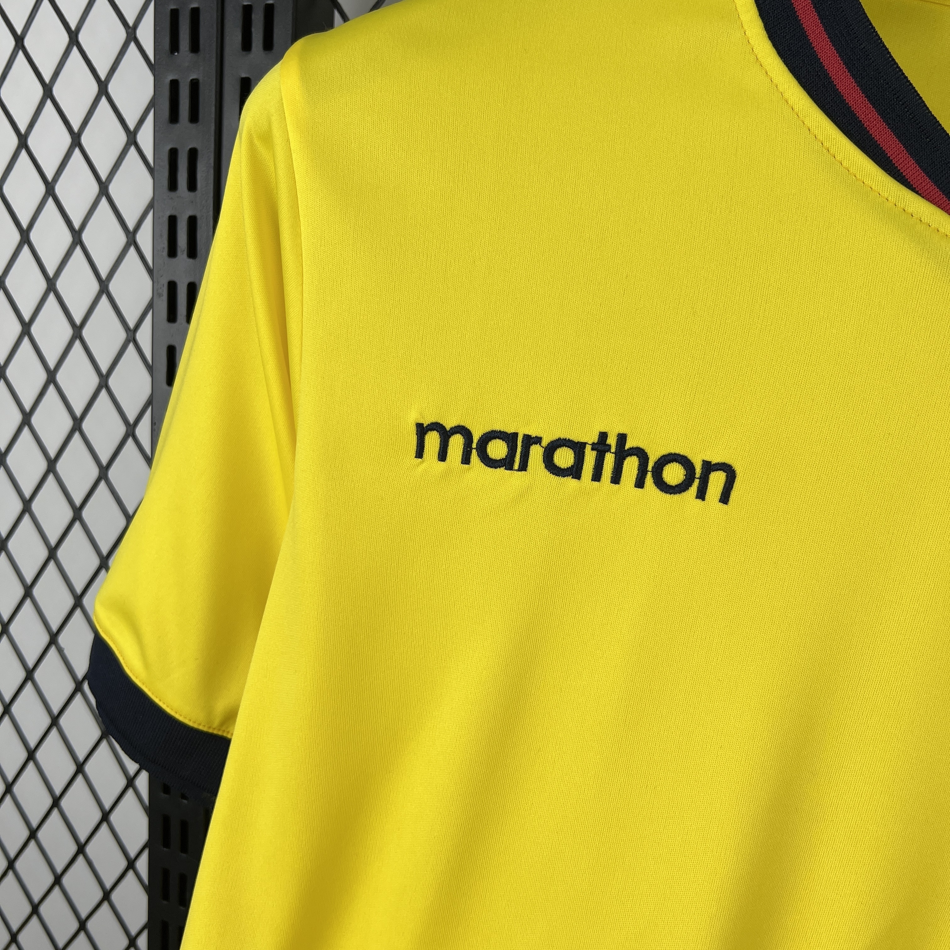 2026 World Cup Ecuador Home Mens Yellow Kit Soccer Fan Version T-Shirt