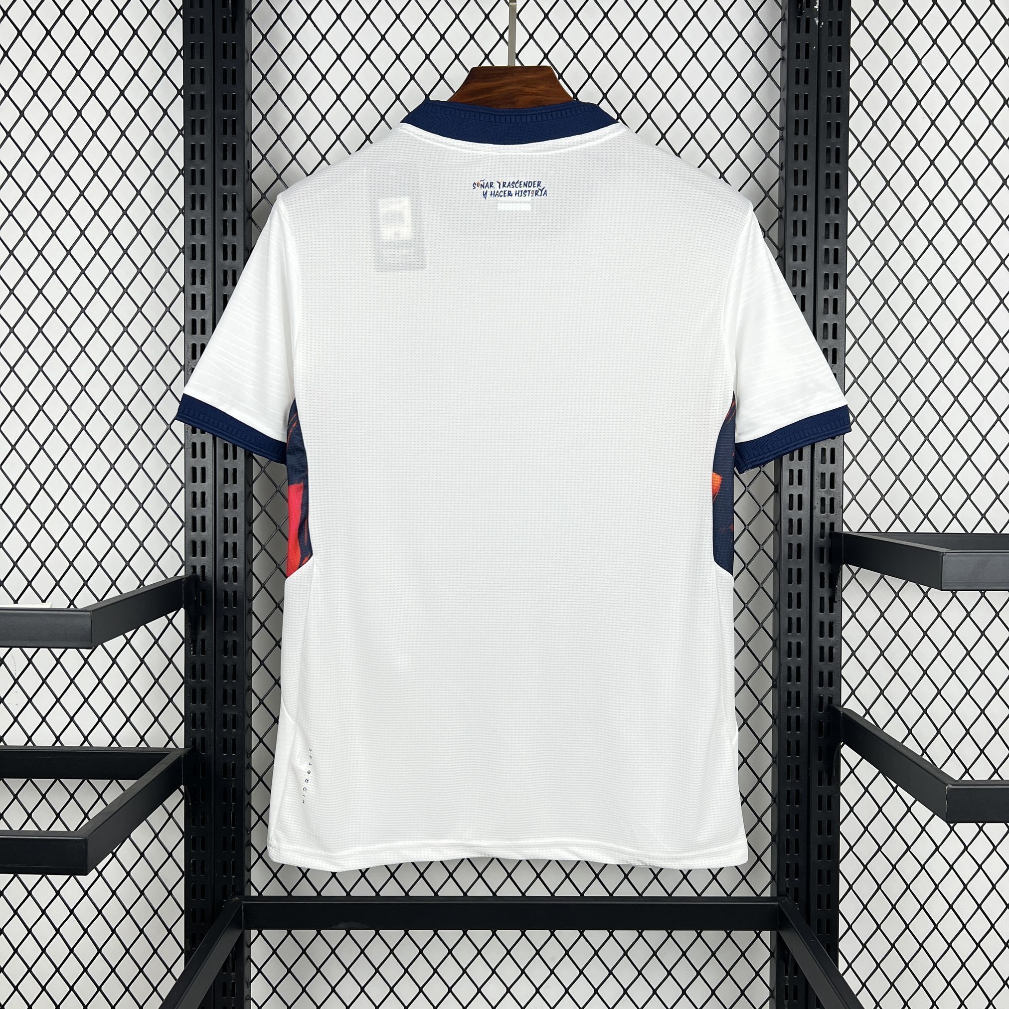 2026 World Cup Ecuador Home Mens White Kit Soccer Fan Version T-Shirt