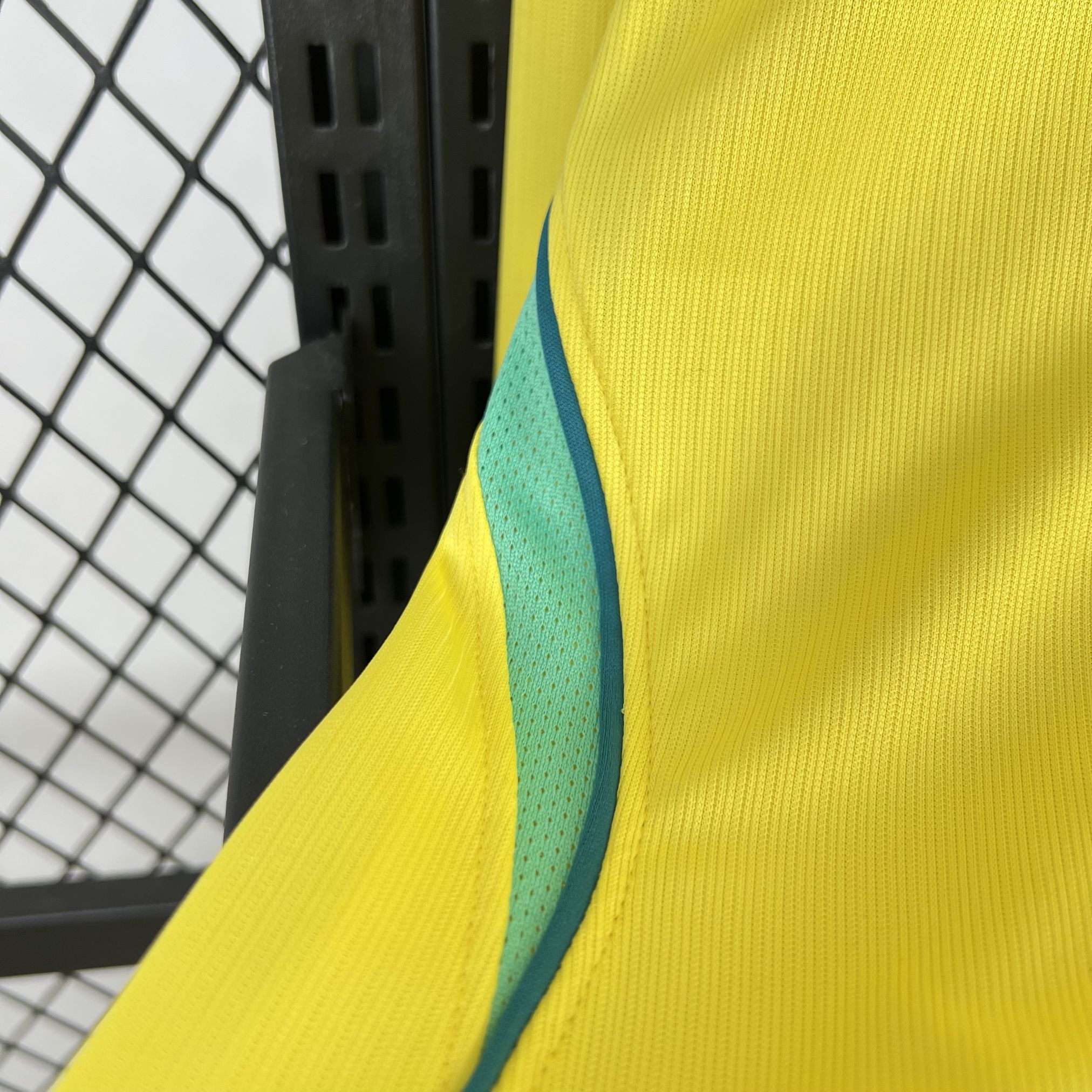 World Cup 2026 Brazil Mens Home Kit Football Long Sleeve Shirt