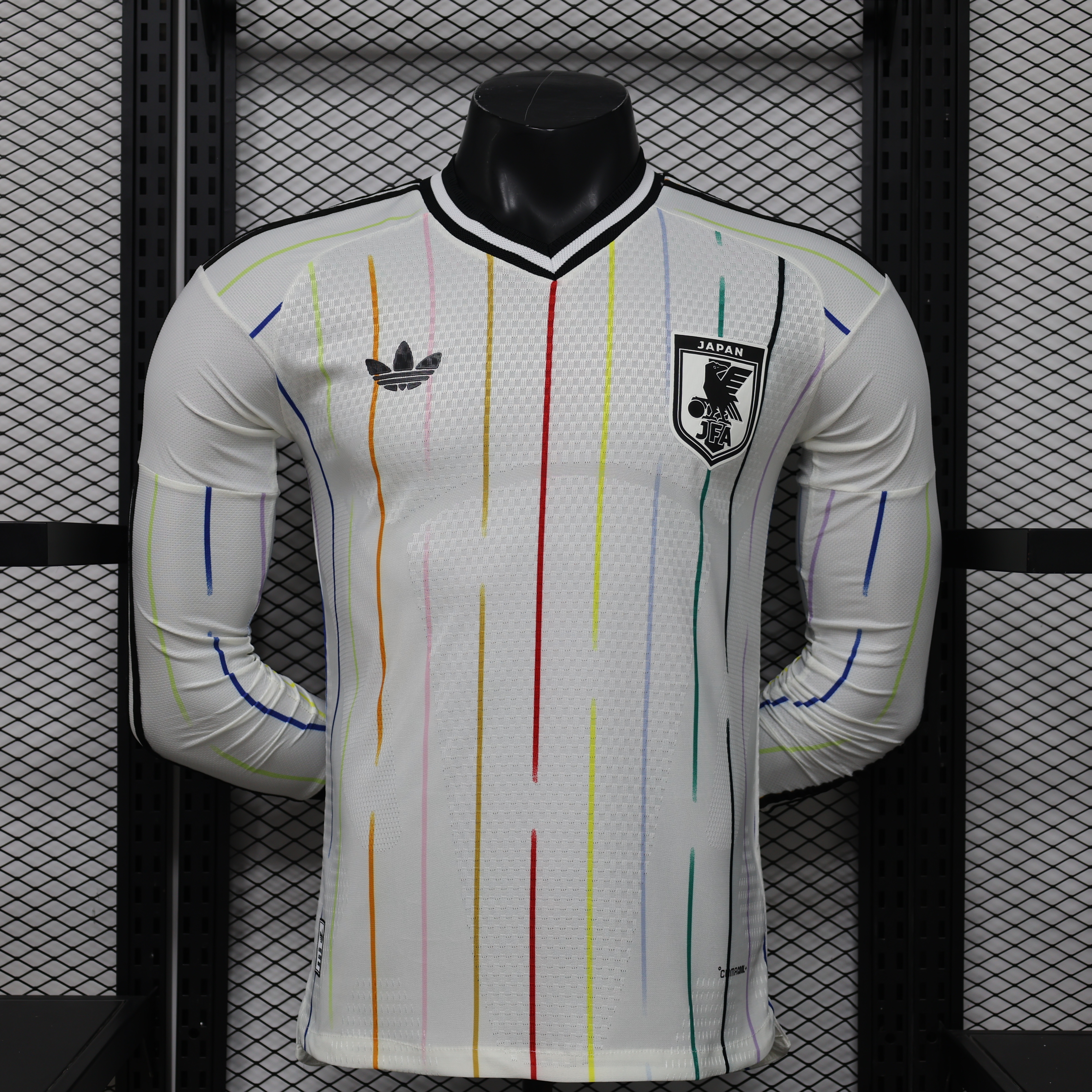 2026 World Cup Japan Away Kit Player Version Football Long Sleeve Shirt