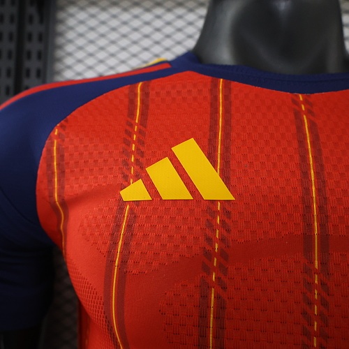 2 Star 2026 World Cup Spain Authentic Soccer Jersey Home Shirt