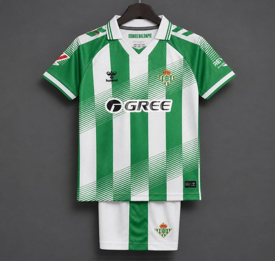 26/27 Kids Real Betis Home Jersey