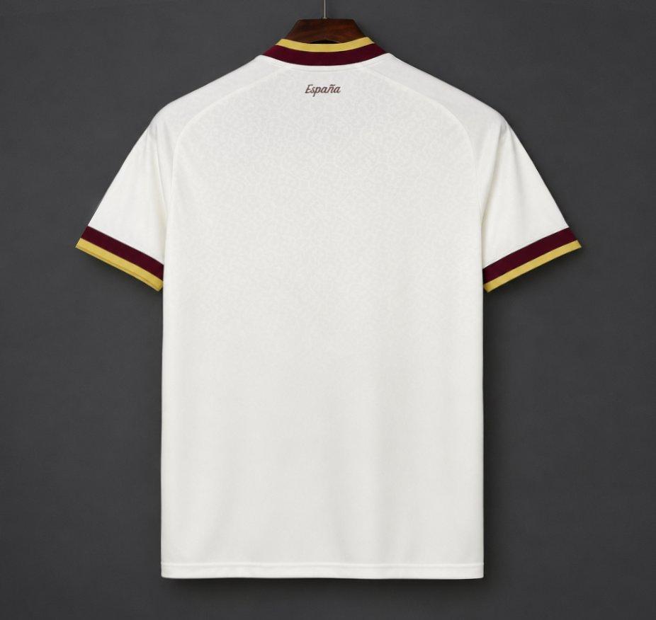 2 Star 2026 World Cup Spain Away White Jersey With Champion Patch