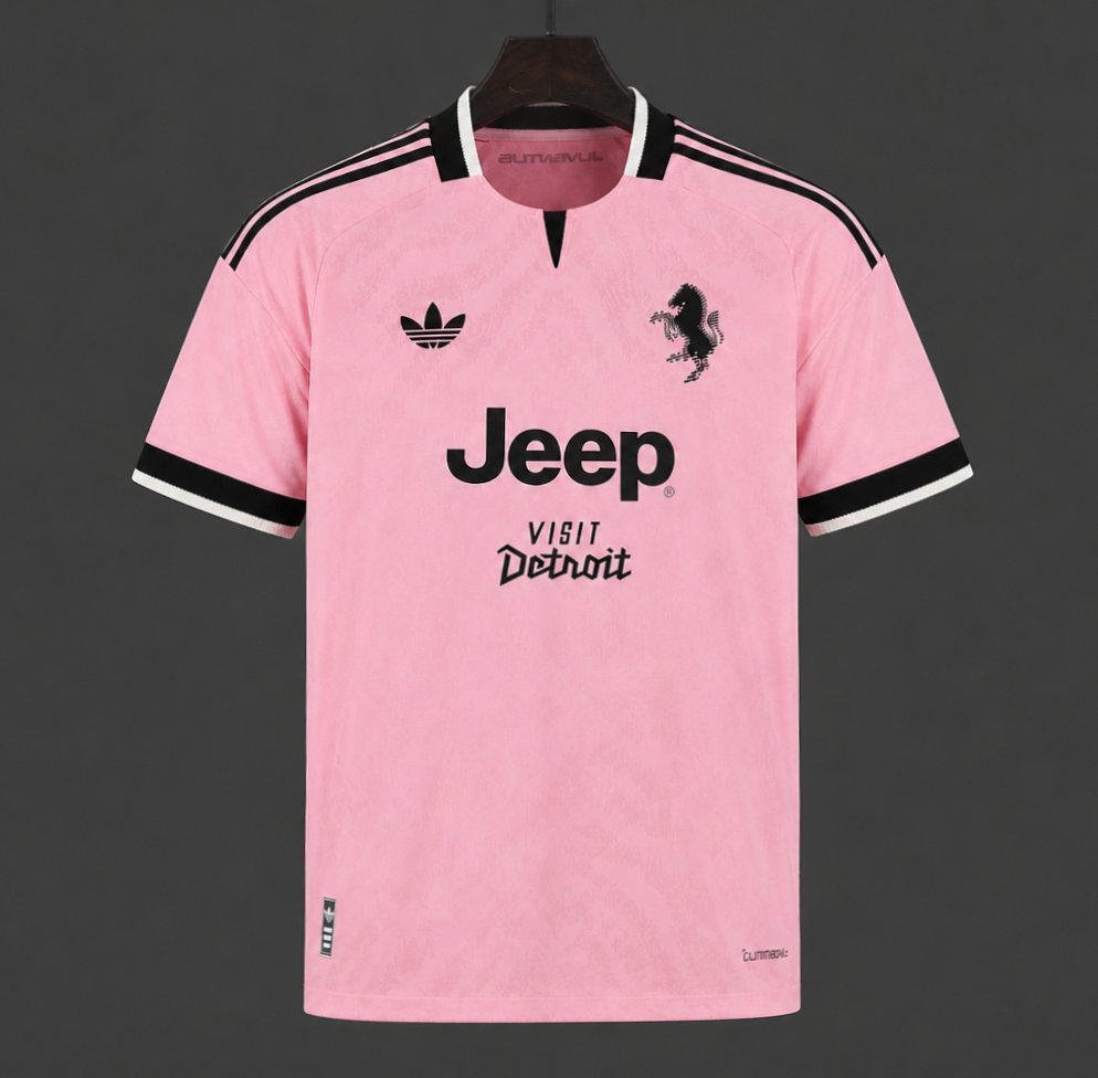 26/27 Juventus Away Pink Jersey