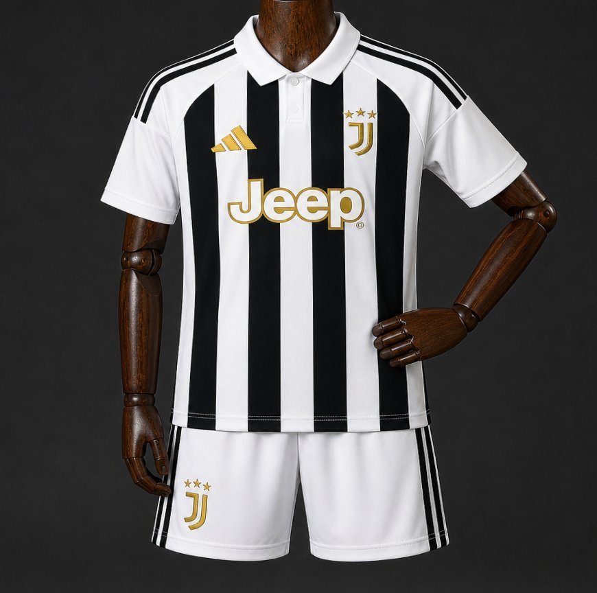 26-27 Juventus Home Kids Kit