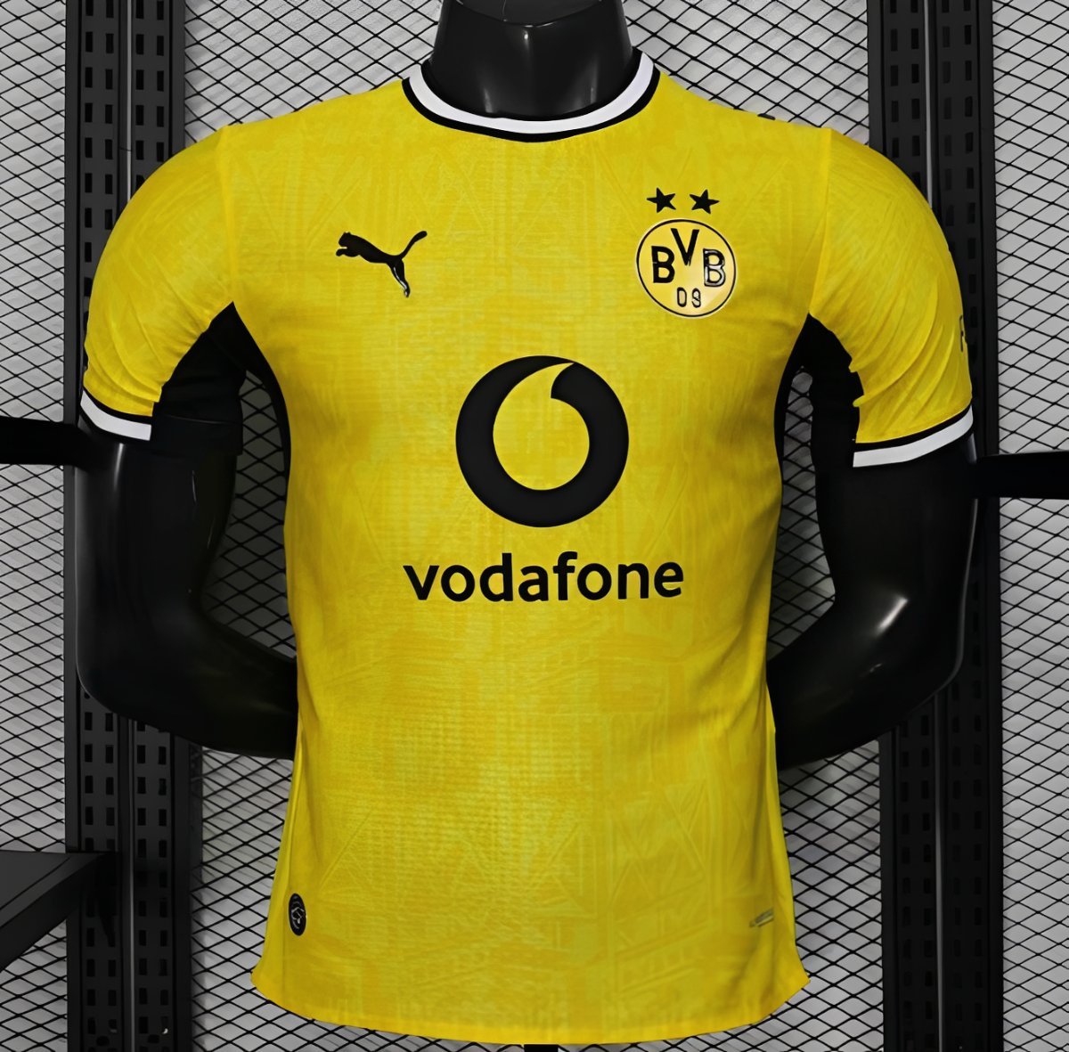 26/27 Player Version Borussia Dortmund Yellow with Black Trim Cup Jersey