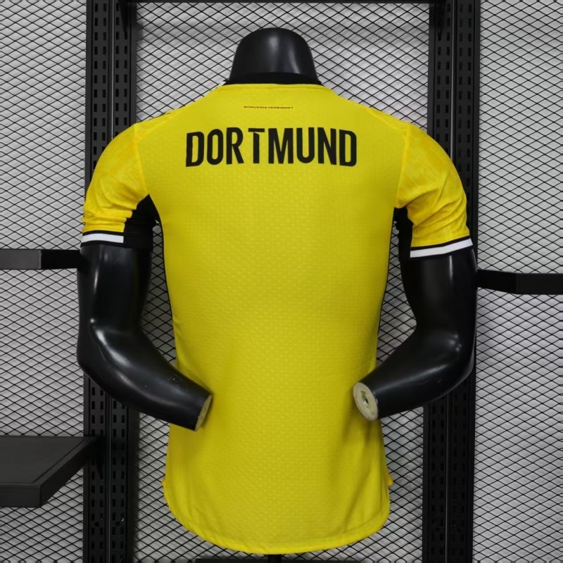 26/27 Player Version Borussia Dortmund Yellow with Black Trim Cup Jersey