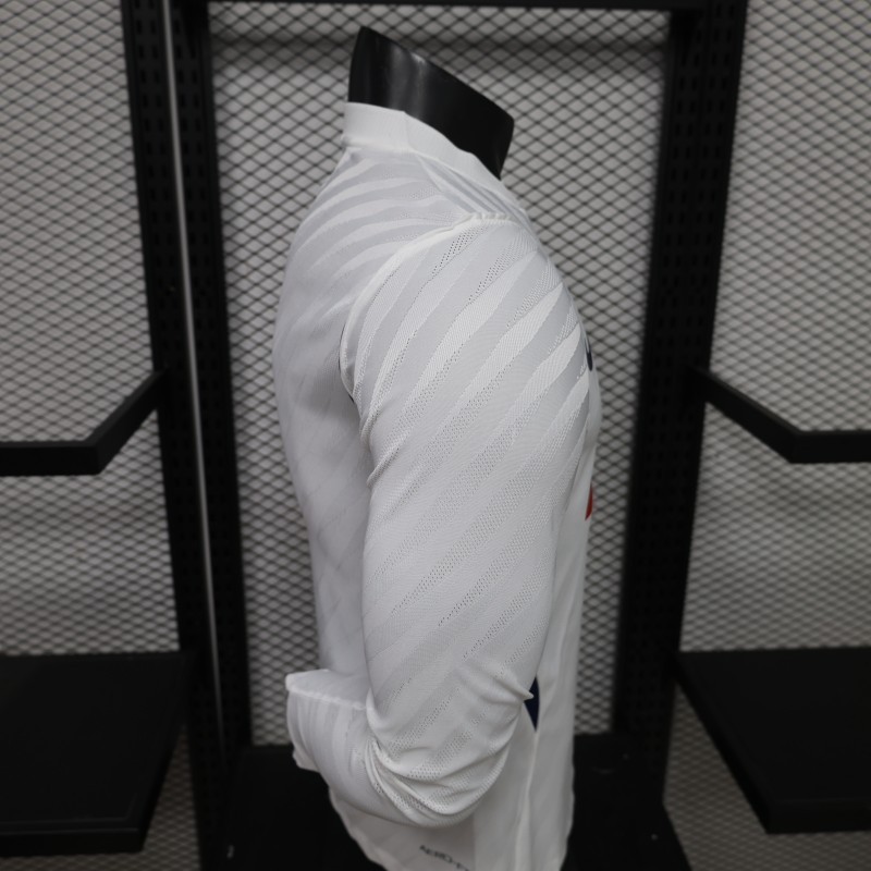 26/27 Tottenham Hotspur Long Sleeve Home White Jersey Player Version