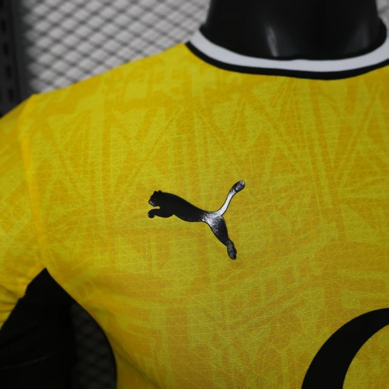 26/27 Player Version Borussia Dortmund Yellow with Black Trim Cup Jersey