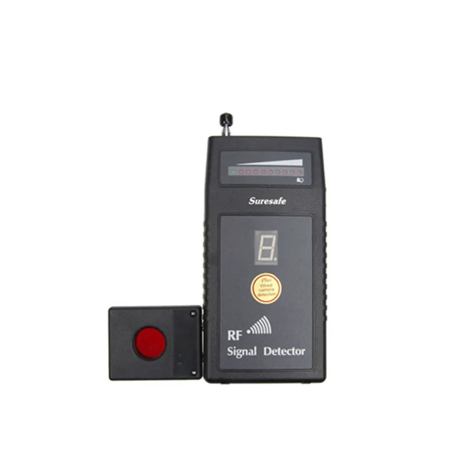 RF Sweeper with Audio Verification Lens Acoustic Display Signal Detector Anti-Eavesdropping High Quality