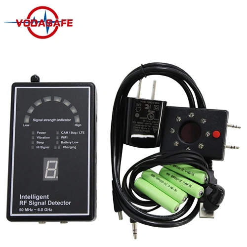 Signal Detector WiFi/3G/4G Hidden Camera Detector with Lens Detection 8-LED Signal Indicator Lights