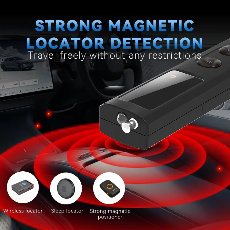 Vodasafe K13 Anti Spy Detector Hidden Camera Finder GPS Tracker Bug RF Signal Scanner