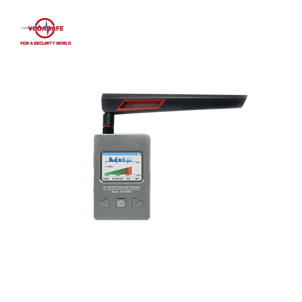Professional RF Detector  Signal Recorder 10MHz-6GHz Real-Time Tracking Hidden Camera GPS Bug Finder