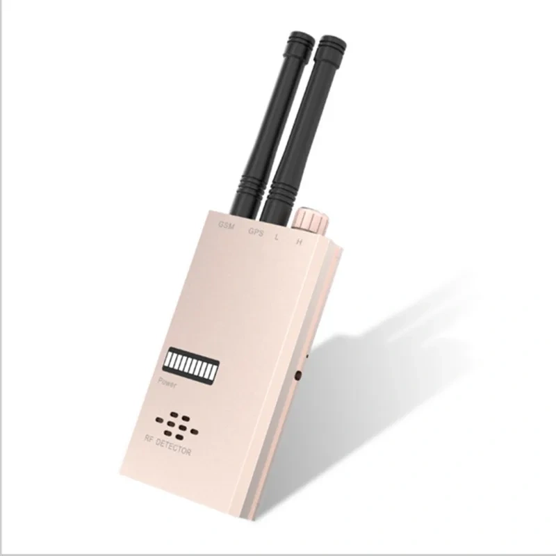 Wireless Signal Transmission Detector with GSM and GPS Dual Antenna for Counterintelligence with Voice Alarm, High Sensitivity