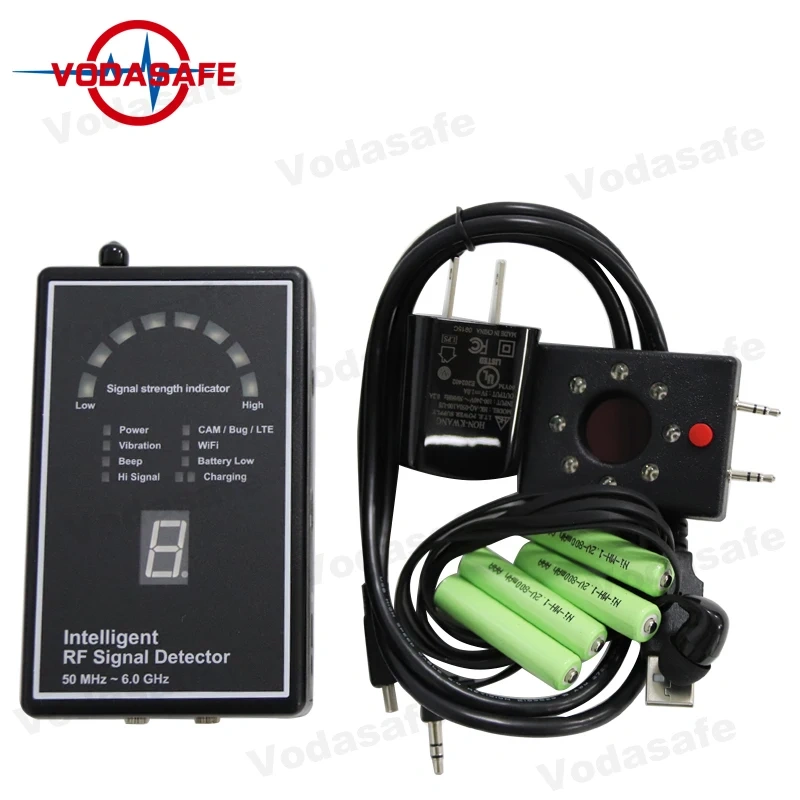 50MHz-6GHz Camera Detector 3G2100MHz Wireless Signal Detector