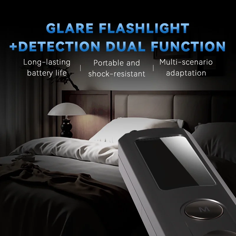 Vodasafe K13 Anti Spy Detector Hidden Camera Finder GPS Tracker Bug RF Signal Scanner