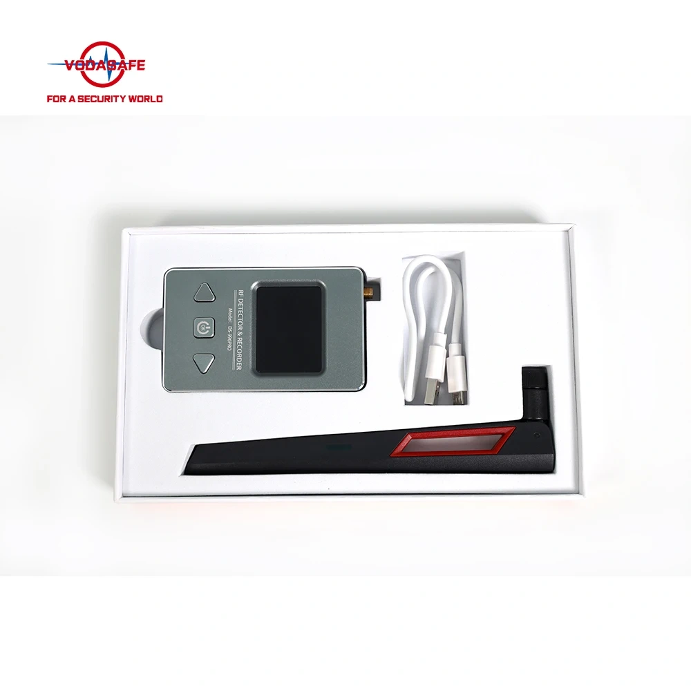 Professional RF Detector  Signal Recorder 10MHz-6GHz Real-Time Tracking Hidden Camera GPS Bug Finder