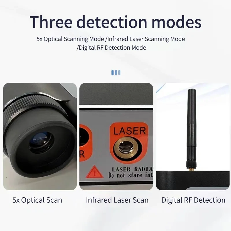 Vodasafe VS-331 Anti Spy Detector RF Signal Lens IR Camera Detector Multifunctional Privacy Protector