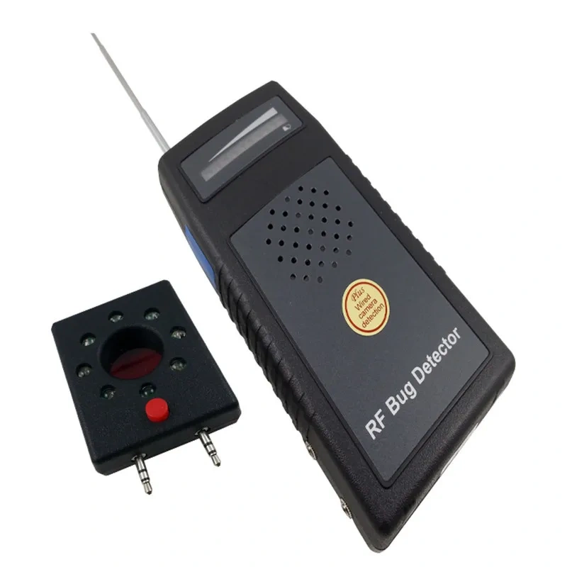 RF Sweeper with Audio Verification Lens Acoustic Display Signal Detector Anti-Eavesdropping High Quality