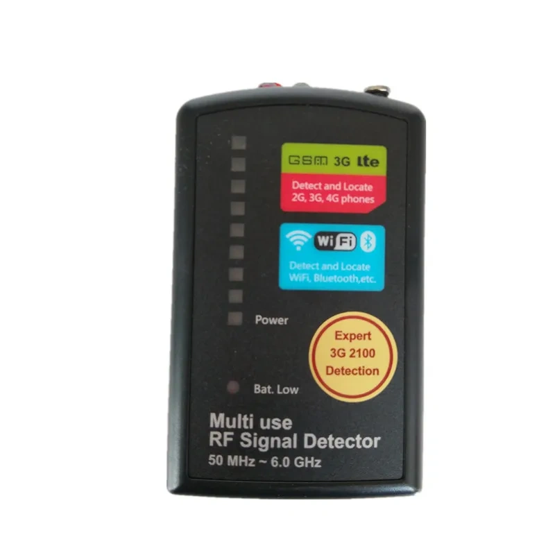 RF Signal Detector Wideband Digital Amplification Multi-function Vodasafe VS066NG Privacy and Security Detection Tool