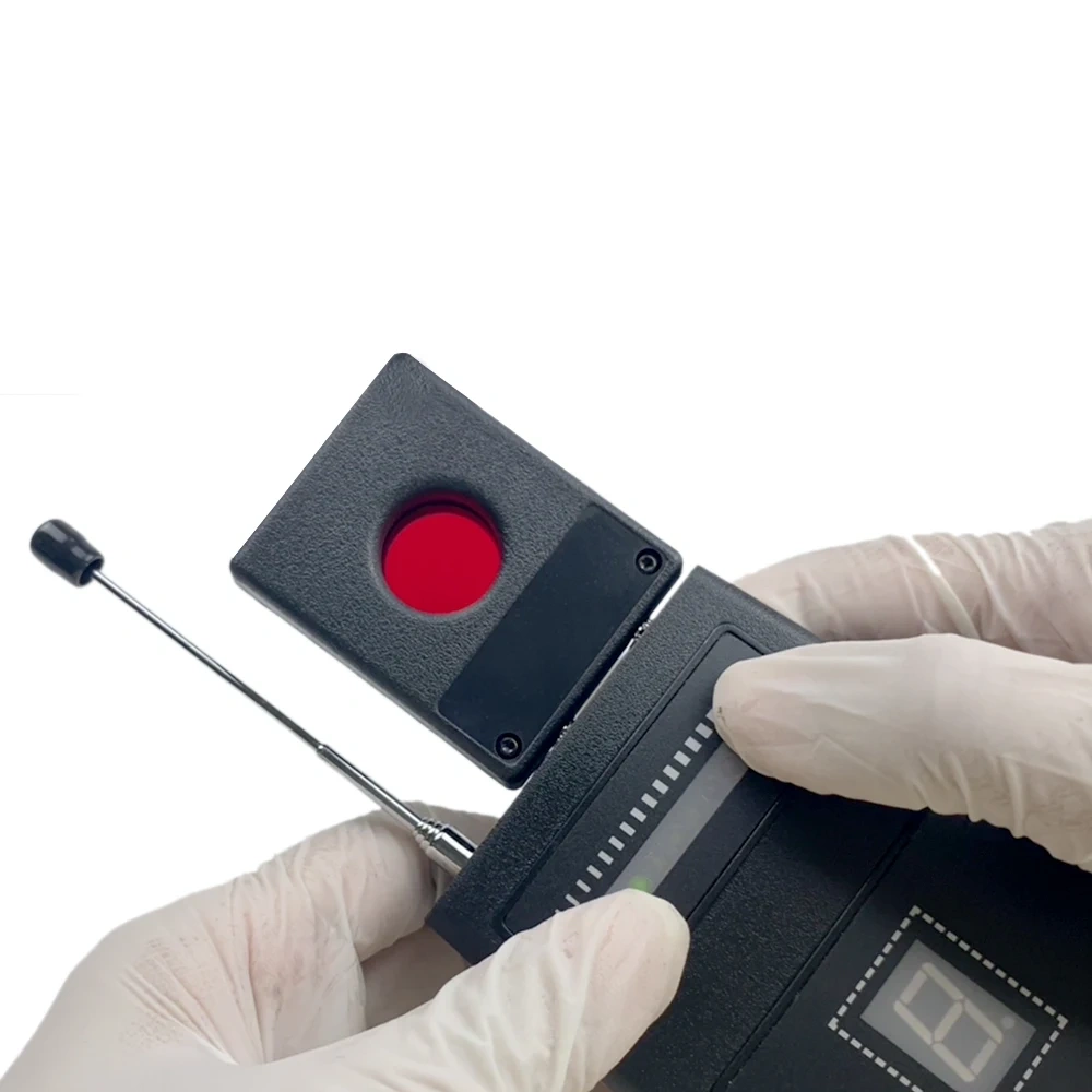 Professional RF Detector Vodasafe VS-8LNC+ 8 LED Indicator Vibration Alert Wireless Signal Finder 5G WiFi Camera