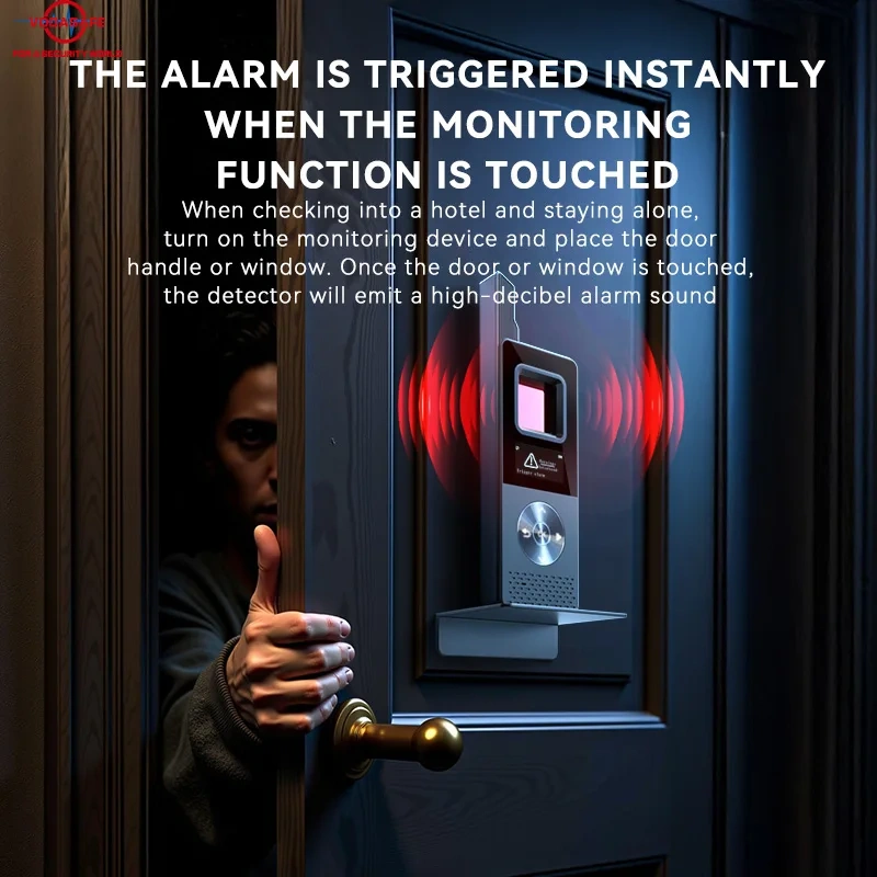 Vodasafe S668 Privacy Protector Detector GPS Tracker Magnetic Sensor Hidden Camera Lens AI Infrared Signal Detection