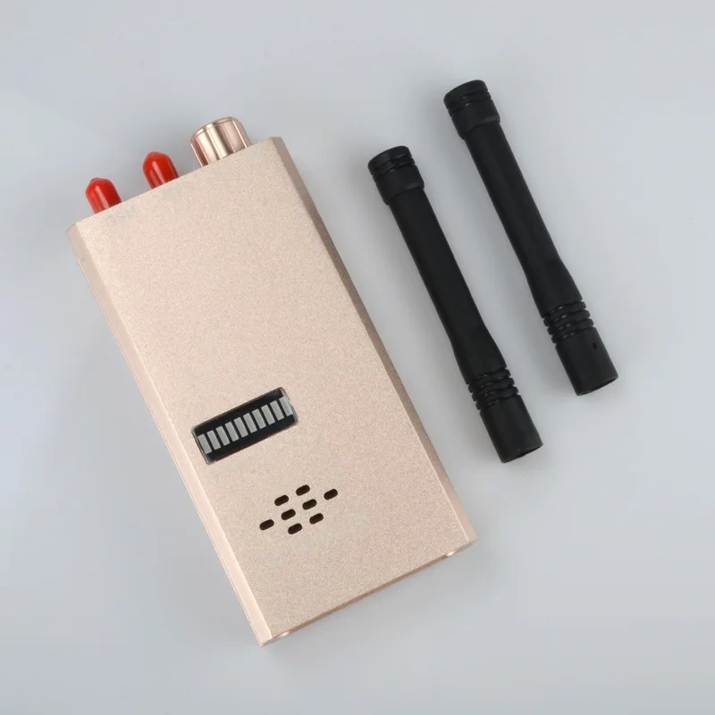 Wireless Signal Transmission Detector with GSM and GPS Dual Antenna for Counterintelligence with Voice Alarm, High Sensitivity
