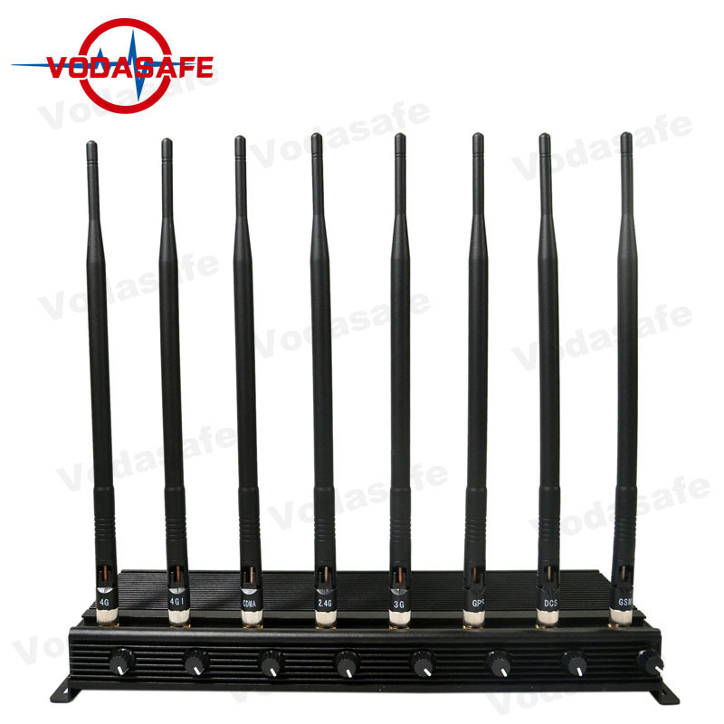 Sz Vodasafe 8-Band 3G/4G RF Signal Jammer 3.5kg Gross Weight Cellular Blocker Blocks 2g/3G/4G/WiFi/GPS/VHF/UHF