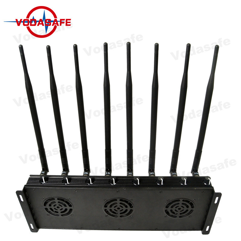 Sz Vodasafe 8-Band 3G/4G RF Signal Jammer 3.5kg Gross Weight Cellular Blocker Blocks 2g/3G/4G/WiFi/GPS/VHF/UHF